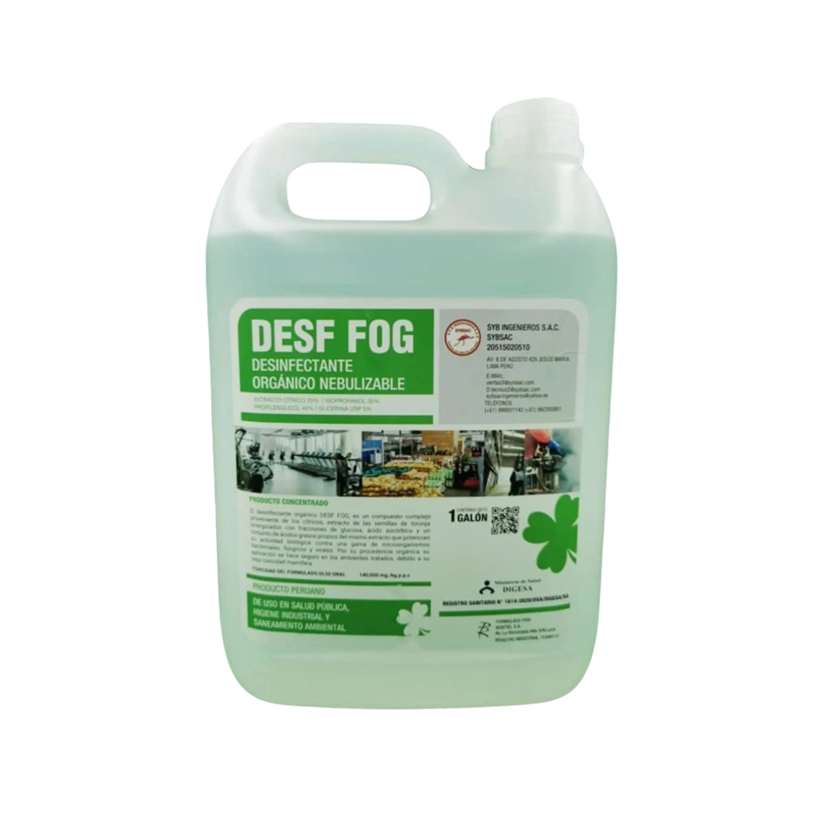 DESINFECTANTE DESF-FOG 1 GALON