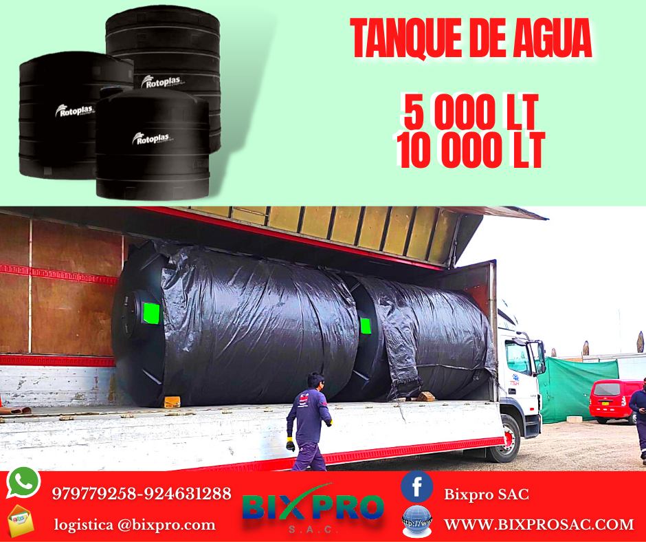 TANQUE DE AGUA DE 5000 LT Y 10000 LT