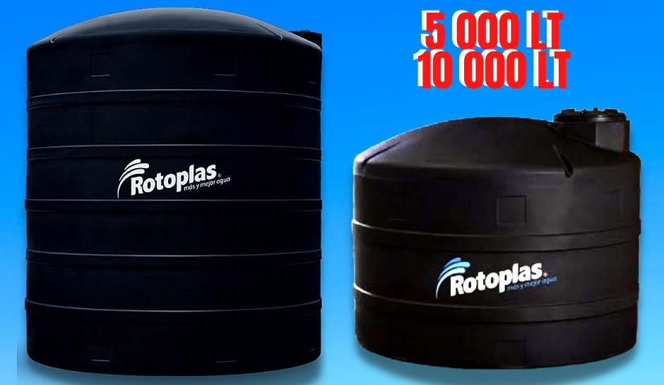 tanque de agua de 5000 litros y 10000 litros