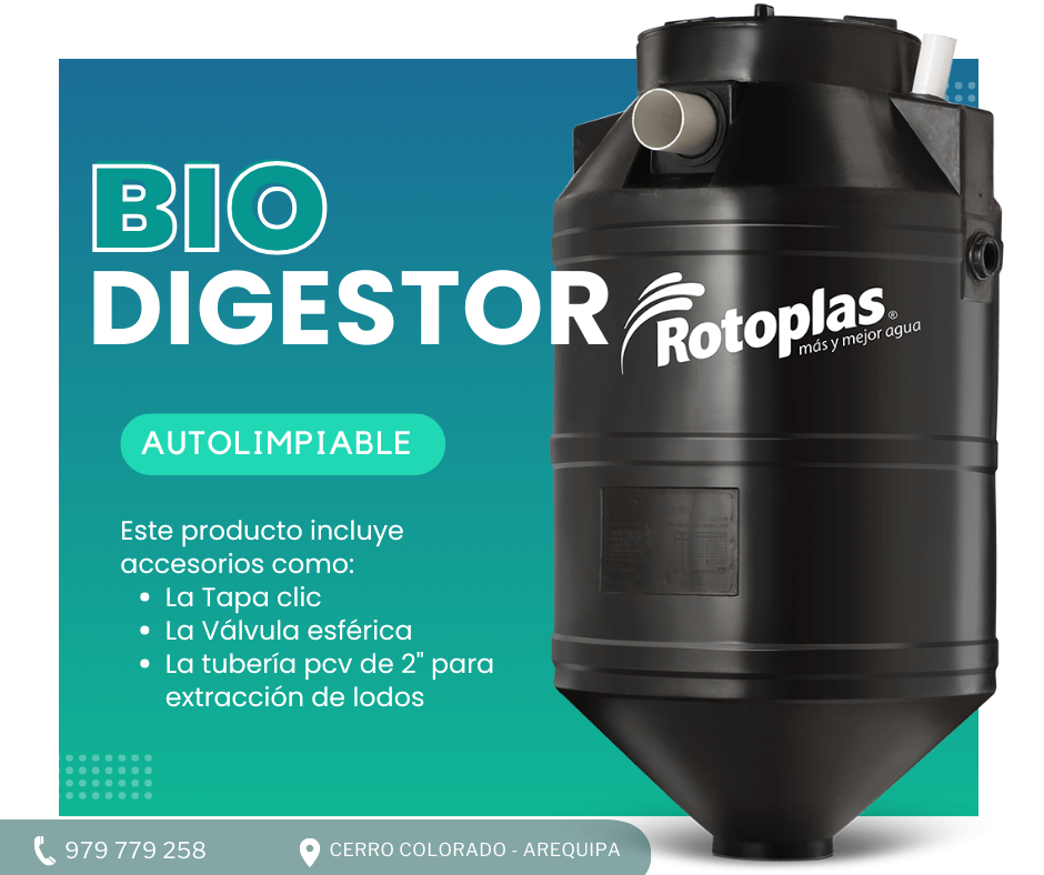 BIODIGESTOR ROTOPLAS