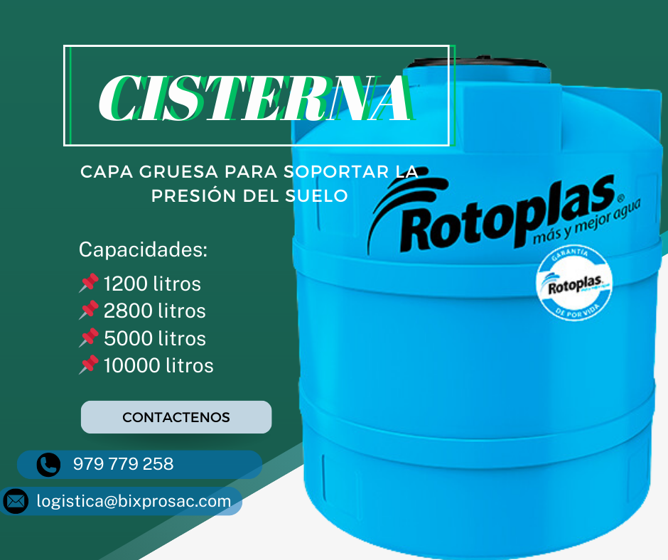 CISTERNA AZUL ROTOPLAS