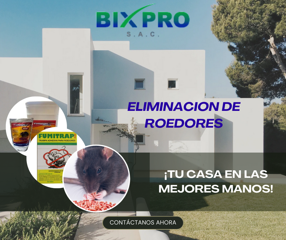 ELIMINACION DE ROEDORES