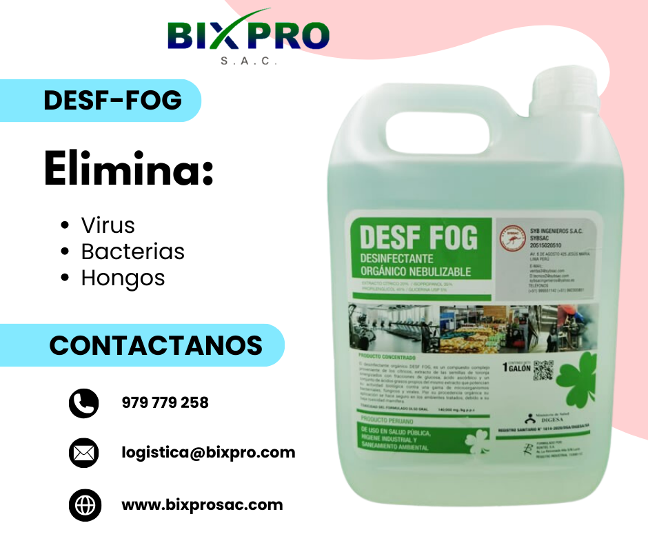 PRODUCTO DESF-FOG GALON