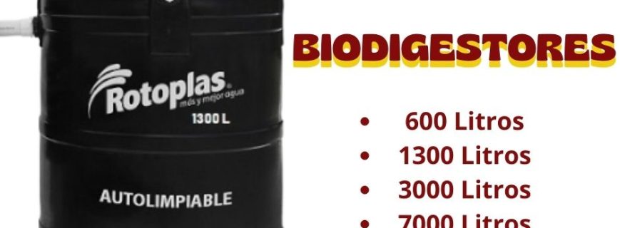 BIODIGESTOR ROTOPLAS