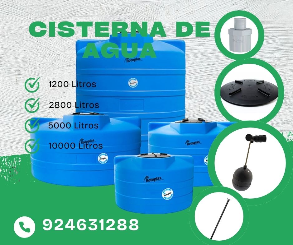 CISTERNA DE AGUA AZUL