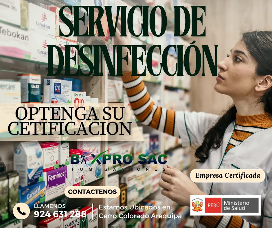 Desinfección para Centros de Salud