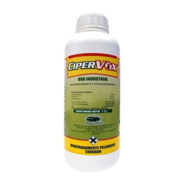 DESINSECTANTE CIPERVOX DE 1 LITRO