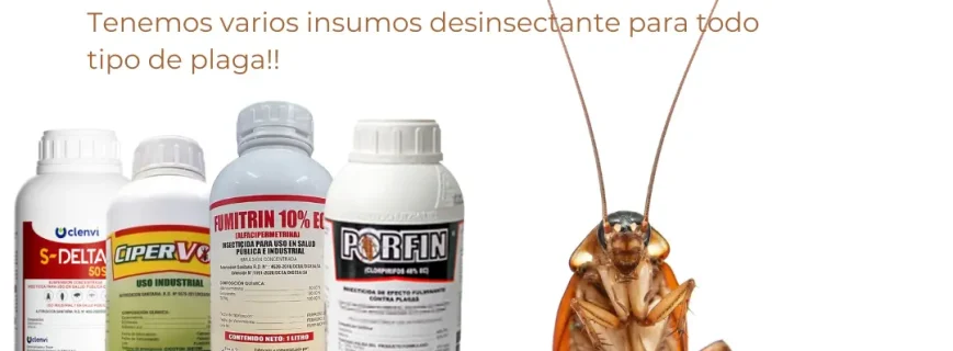 insumos control de bichos