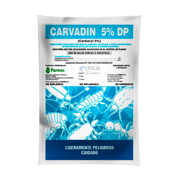 DESINSECTANTE CARVADIN 5% DP