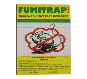 TRAMPA ADHESIVA FUMIRAT PLUS PARA RATA