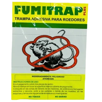 TRAMPA ADHESIVA FUMIRAT PLUS PARA RATA