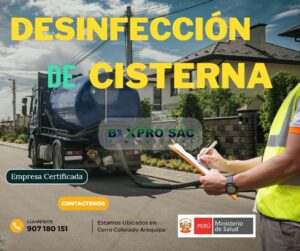 Desinfeccion de Cisterna