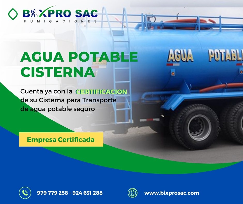 Desinfeccion de Cisterna