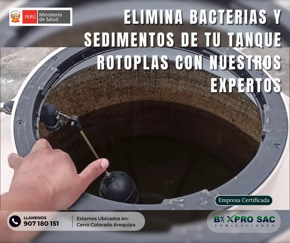 Especialistas en mantenimiento de tanques Rotoplas, garantizando la pureza del agua almacenada.