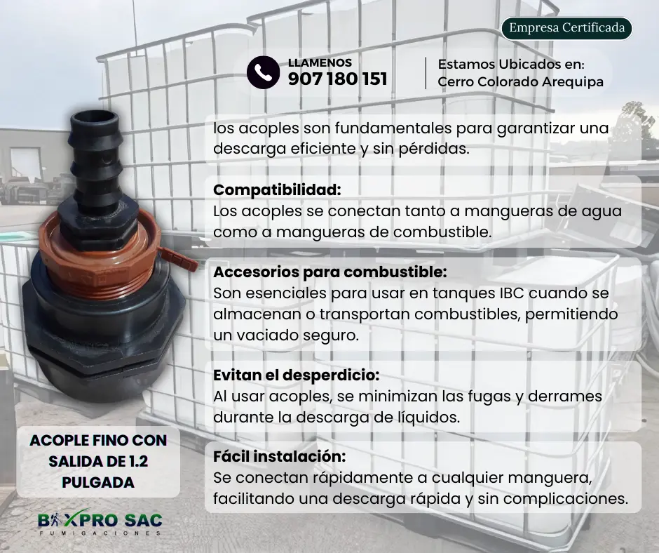 Acople Tanque IBC