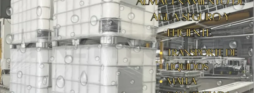 Tanque IBC Almacenamiento Seguro de Agua