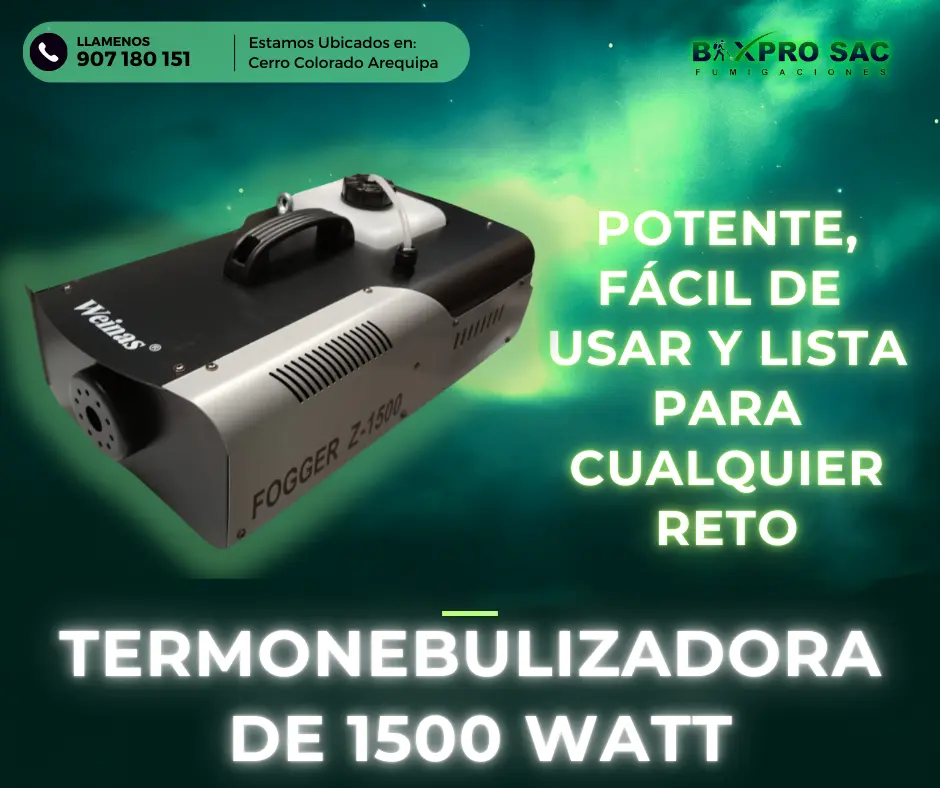 Termonebulizadora Arequipa