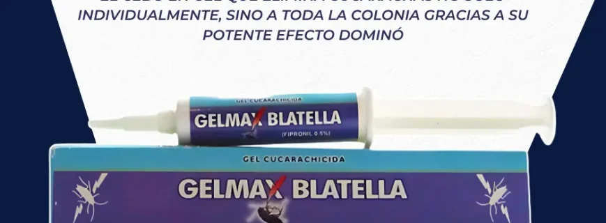 Envase seguro y práctico de Gelmax Blatella