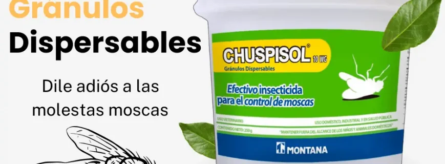 Aplicación de Chuspisol 10 WG mediante pintura en parches estratégicos.