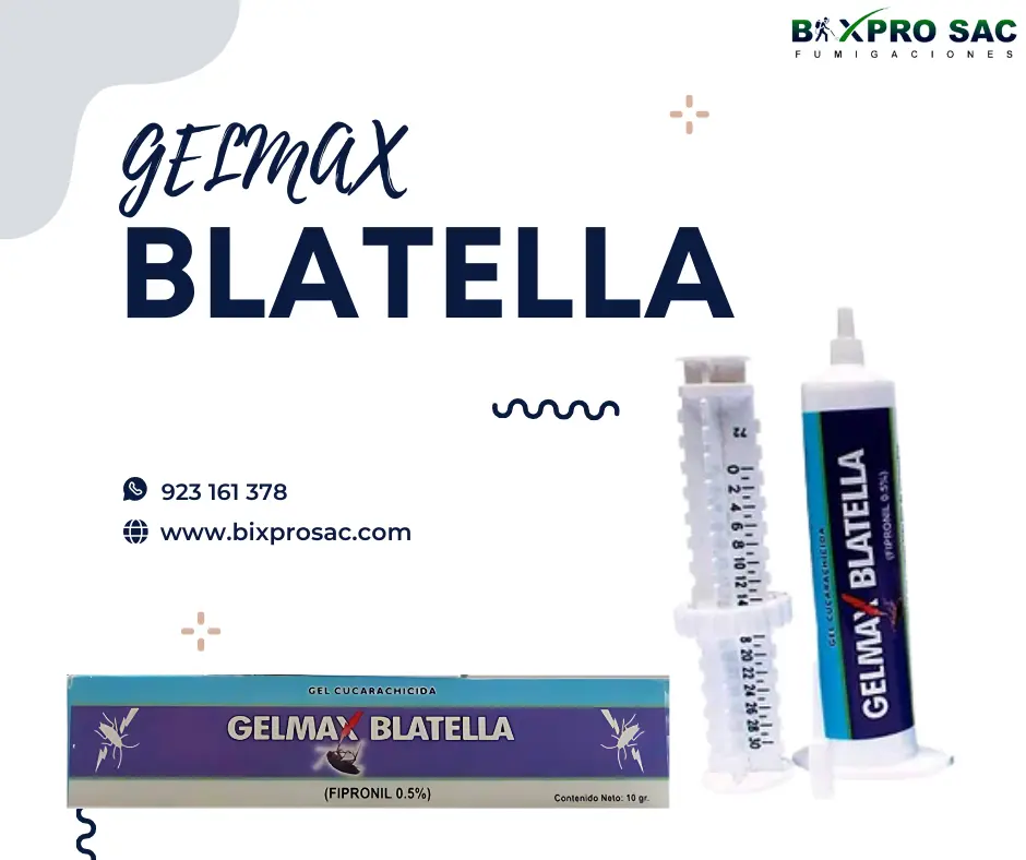 Gelmax Blatella utilizado en una cocina doméstica