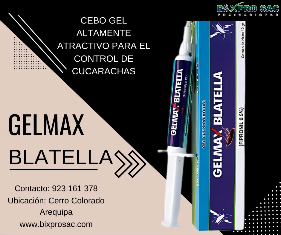 Gelmax Blatella aplicado en áreas de difícil acceso