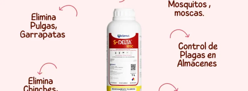 Aplicación del S-DELTA en exteriores Uso de S-DELTA Insecticida SC en áreas exteriores