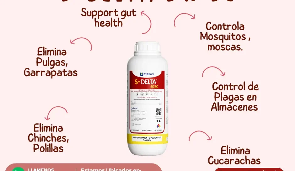 Uso de S-DELTA Insecticida SC en áreas exteriores
