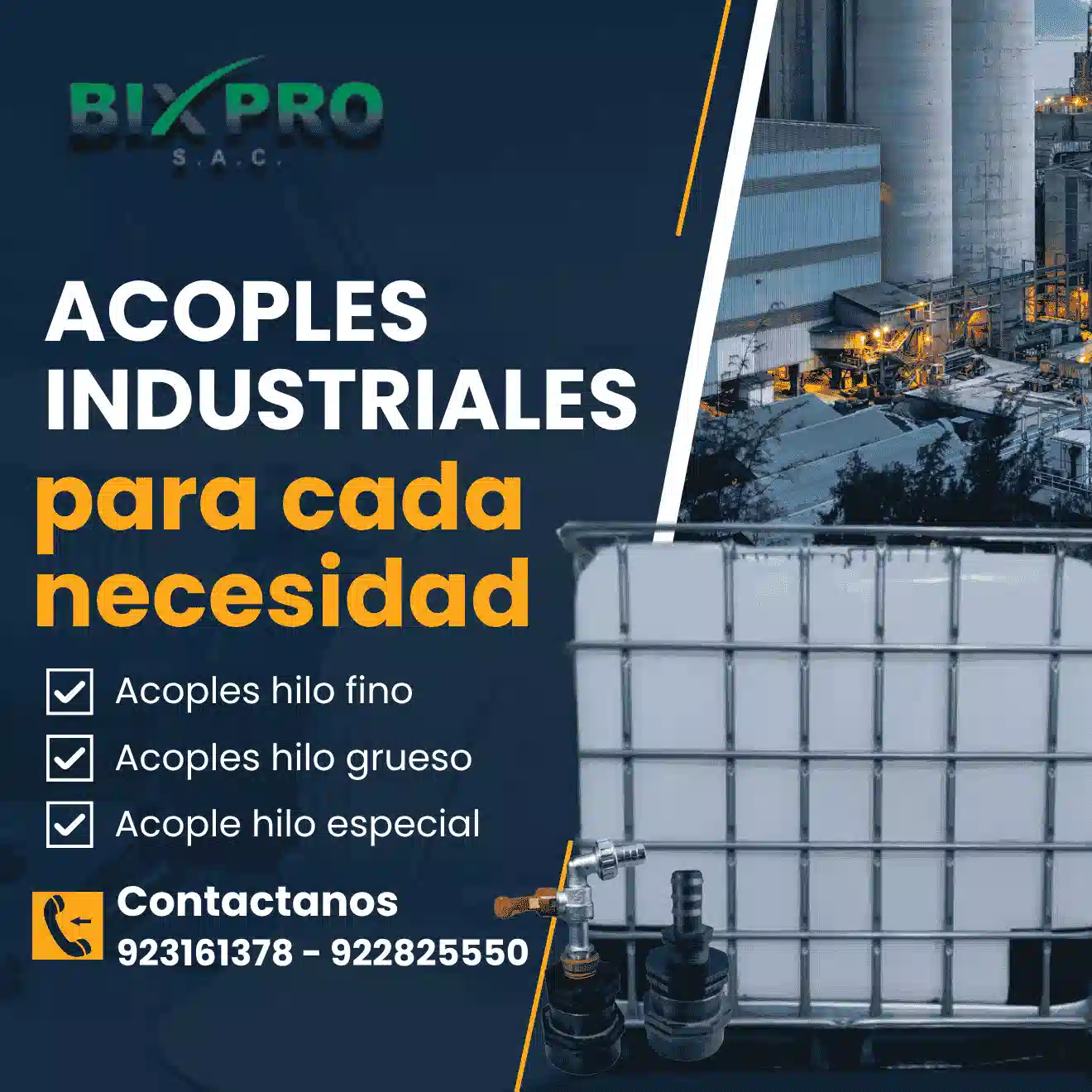 Tanque IBC Almacenamiento Seguro de Agua