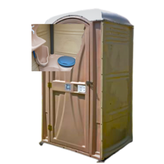 BAÑO QUIMICO DE FIBRA DE VIDRIO EJECUTIVO