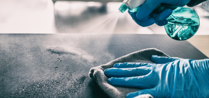 Limpiar es lo mismo que desinfectar